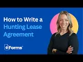 How to Write a Hunting Lease Agreement Guide for Hunters and Land Owners