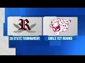 2025 2A State Tournament Riverside girls beat Alpena in 1st Round