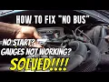 How to fix NO BUS No Start problem for Dodge Chrysler Jeep Mopar - Dodge Ram Van