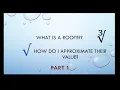 Roots 101-Unit 1 Square and Cube Roots