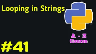Looping through Strings in Python