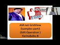 Gridview Edit Update in ASP net-part 3