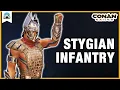 Stygian Infantry Armor - Battle Pass Armor Showcase Conan Exiles Age of War