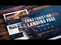 Build A Responsive Construction Website Using HTML CSS PART-3