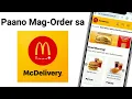 McDelivery Order Tutorial How to order Paano umorder sa McDo online McDonald s Philippines
