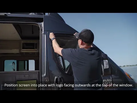 RAM Promaster Rear Door Bug Screen - New Life Conversions