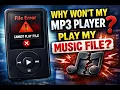Why Won t My MP3 Player Play My Music Files FLAC MP3 WAV Explained