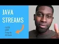 Java Streams Tutorial 2020