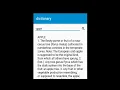 Dictionary Project using json offline in