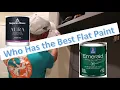 Who Has The Best Flat Matte Paint Testing Benjamin Moore Aura VS Sherwin Williams Emerald