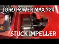 Toro Power Max Snow Blower - Stuck Impeller Repair