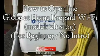 openline globe at home prepaid wi fi zlt s10g walang intro intro cctv