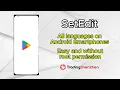 SetEdit - more languages on all Android Smartphones