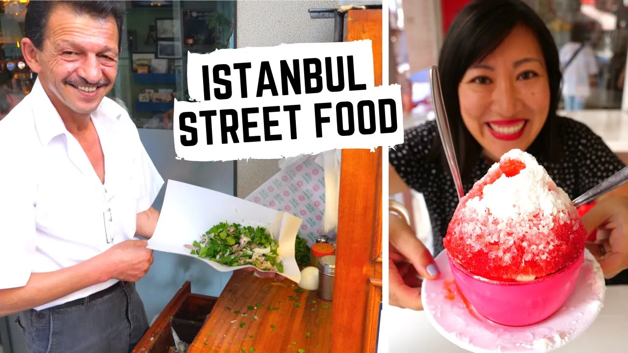 Amazing TURKISH STREET FOOD MASTERS | Unusual Istanbul STREET FOOD tour- SHEEP'S HEAD, Bici Bici...