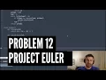 Project Euler Problem 12 Python Solution