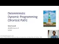 Week1 2 Shortest Path Deterministic Dynamic Programming