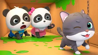 ねこちゃんを救え！★ちからを合わせてゴーゴーゴー | こどものうた | 赤ちゃんが喜ぶ歌 | 童謡 | アニメ | 動画 | ベビーバス| BabyBus