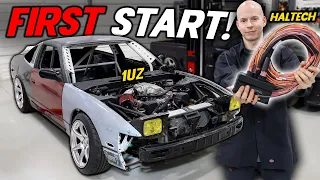 I Wired My 1UZ S13 From Scratch… Will It Start?
