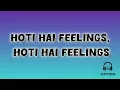 PEELINGS Song - LYRICS 🔥 | Pushpa 2 The Rule | Allu Arjun | Rashmika Mandanna | Javed A | Madhubanti