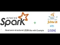 Read JSON file using spark with Java