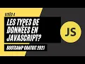 Les types de donnees en JavaScript