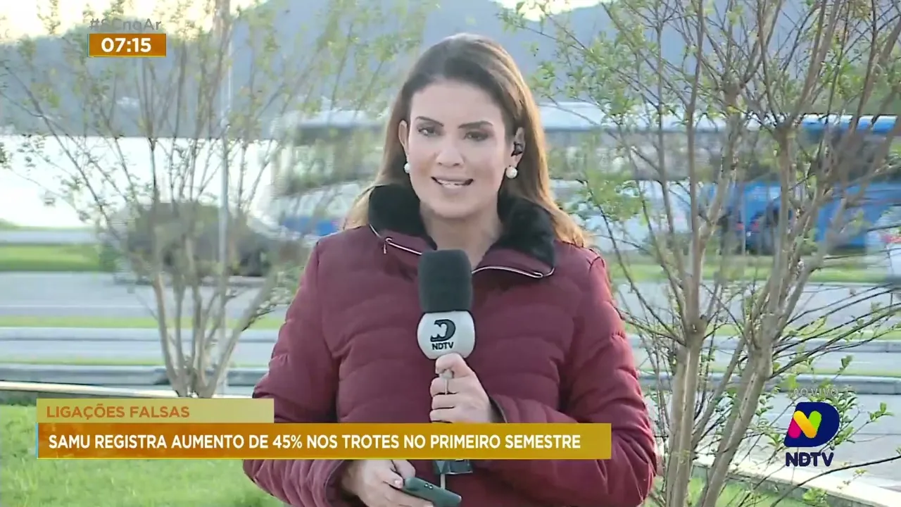 Samu registra aumento de trotes ao telefone no primeiro semestre deste ano