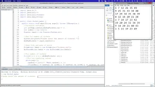 Bubble sorting algorithm JAVA
