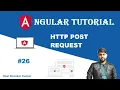 Sending Post API Request HTTP Post in Angular Angular Tutorial 26