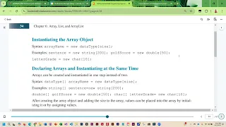 Chapter6 Arrays and Array Examples
