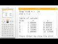 How do I load and run an euler s method script on the NumWorks calculator