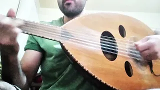 أغنية كتبتك غنوة على بابي أصالة عزف عود نزيه ابراهيم دندنها