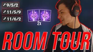 LL Stylish - ROOM TOUR | ZED PAINTING IS BACK! - UNRANKED TO CHALLENGER