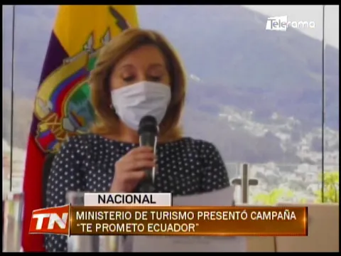 Ministerio de Turismo presentó campaña Te prometo Ecuador