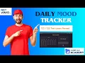 Daily Mood Tracker Mini Project Nxtwave CCBP React JS with GitHub Link