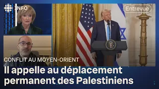 Donald Trump veut prendre le contrôle de la bande de Gaza : « J'en ai le souffle coupé »