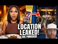 Ari Fletcher Accidentally Leaks Her Location on Live Stream During 2000 Dinner Then RUNS Out FAS