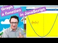 Graph a function in JavaScript p5 js in codeguppy