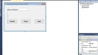 Odd and Even Number Checker in VB NET