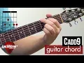 How to play the Cadd9 chord Beginner guitar lesson