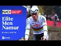 VAN DER POEL RETURNS! 🔥 | Men's UCI Cyclo-Cross World Cup Namur Race Highlights | Eurosport Cycling