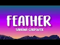 Download Lagu Sabrina Carpenter - Feather (Sped Up) Lyrics