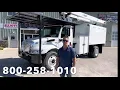 Versalift VO260 65 Tree Truck With Chip Box Available At CuesEquip com