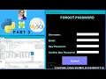 Python Tkinter with MYSQL Forgot Password Linked with Login Screen and Registration form Project