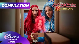 Locker Diaries: Descendants Compilation! 🔐✨ | All Episodes | Disney Channel