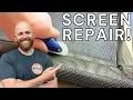 How to Repair a Screen Door or Window 5-Steps