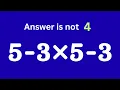 Only 5 of People Can Solve This Amazing Math Question Will YOU