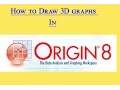Draw 3d graph in Origin