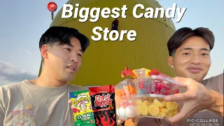 GOING TO THE LARGEST CANDY STORE