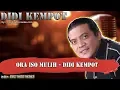 Lagu ORA ISO MULIH  - DIDI KEMPOT karaoke tanpa vokal