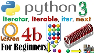 Python3 Tutorial For Beginners Iteration Iterators Iterables next and iter Lesson 4b